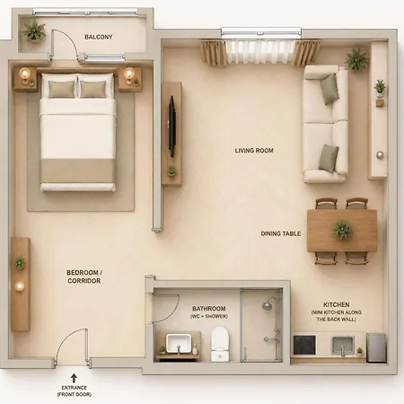 Apartman Comfortable Entire 2 Centre Parking *